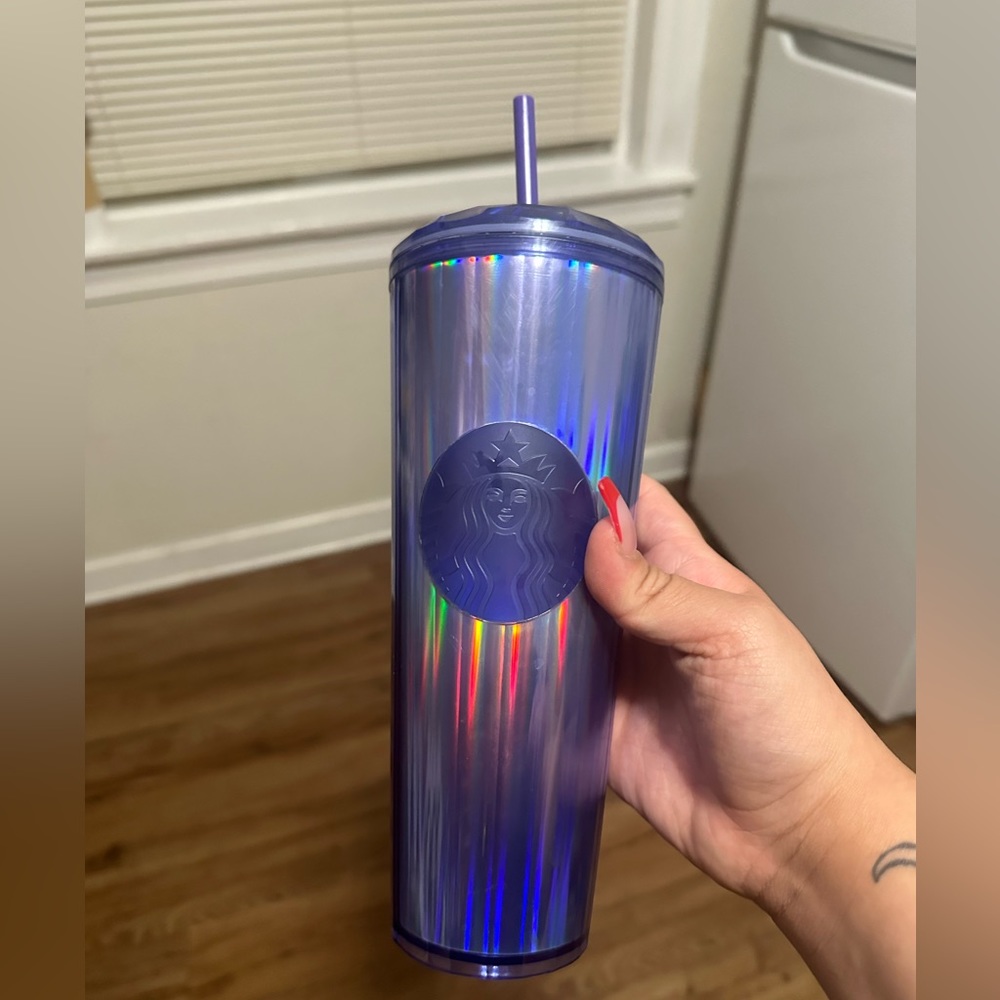 Purple Starbucks dome tumbler